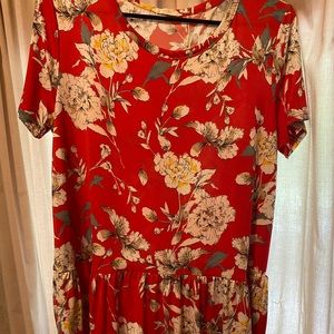 Boutique Peplum Style Top